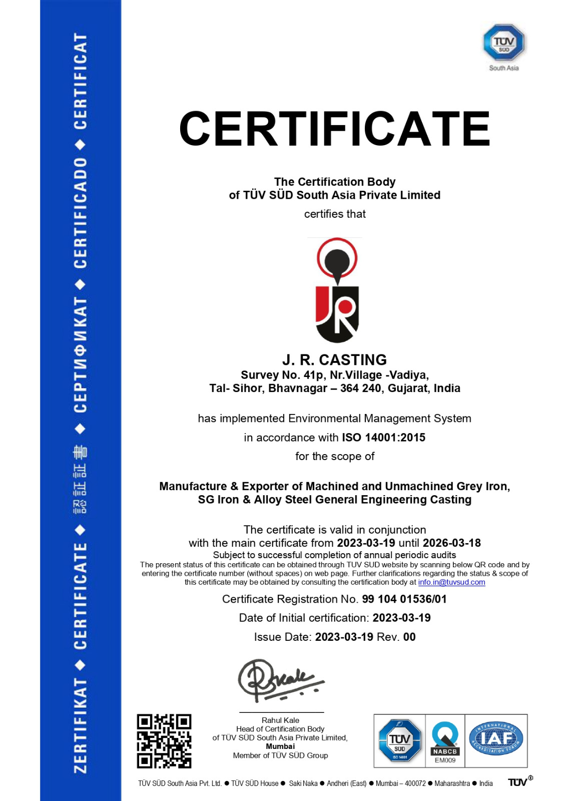 ISO 14001:2015