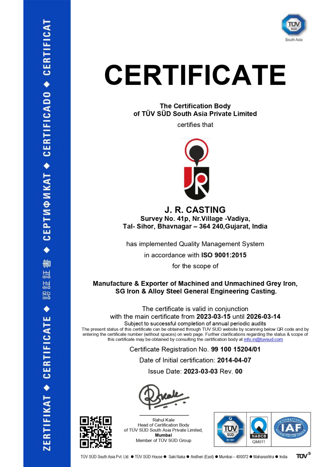 ISO 9001:2015