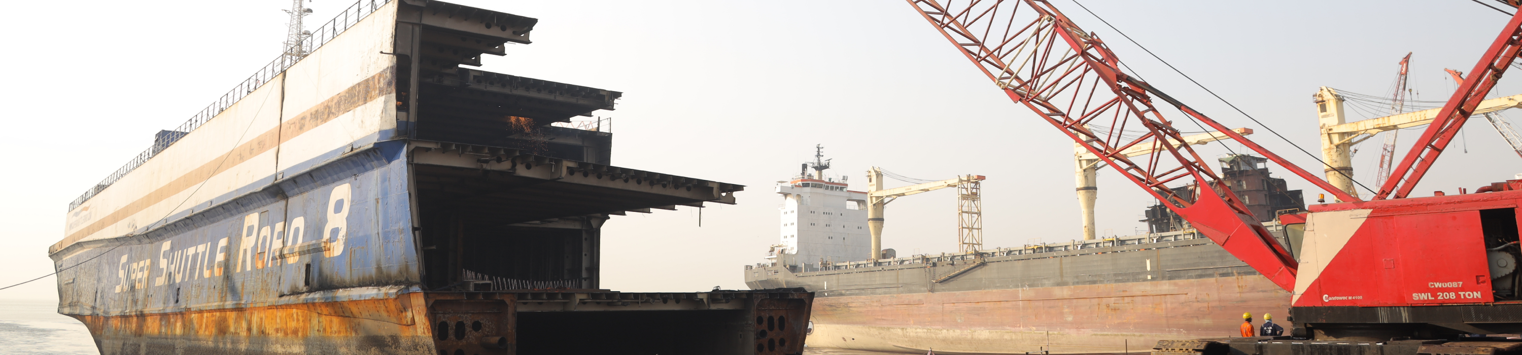Recycling Process Ghaziabad Ship